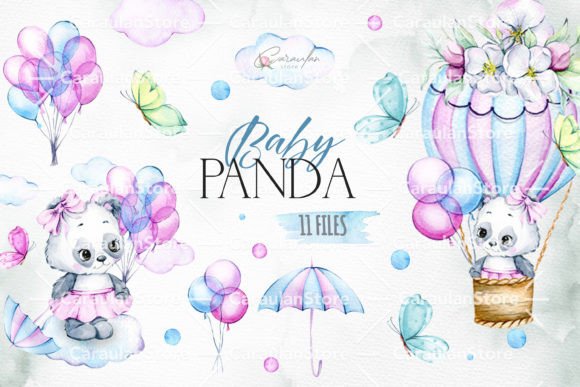 Baby Animal Little Panda Nursery Clipart: A Designer's Guide