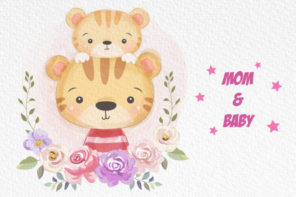Cute Animal Mommy and Baby Clipart: A Designer's Guide