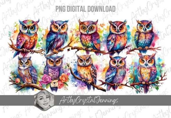 Unleashing Creativity with Vibrant Owl PNG Graphics