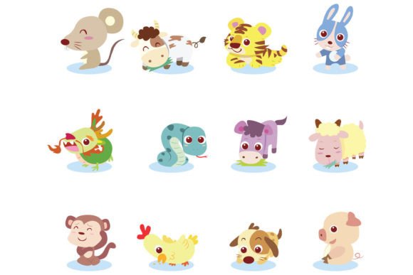 Using Chinese Zodiac Animal Icons in Modern Design Projects
