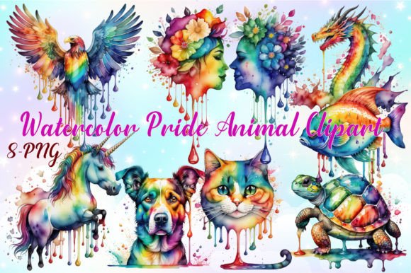 Watercolor Pride Animal Clipart Bundle: A Designer's Guide